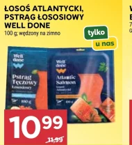 Łosoś wędzony Well done