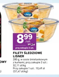 Filety śledziowe Lisner