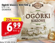 Ogórki kiszone Dominik