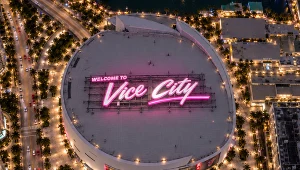 GTA 6 opanowało Miami! Gigantyczna akcja promocyjna na dachu znanej hali