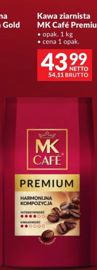 Kawa ziarnista MK Cafe
