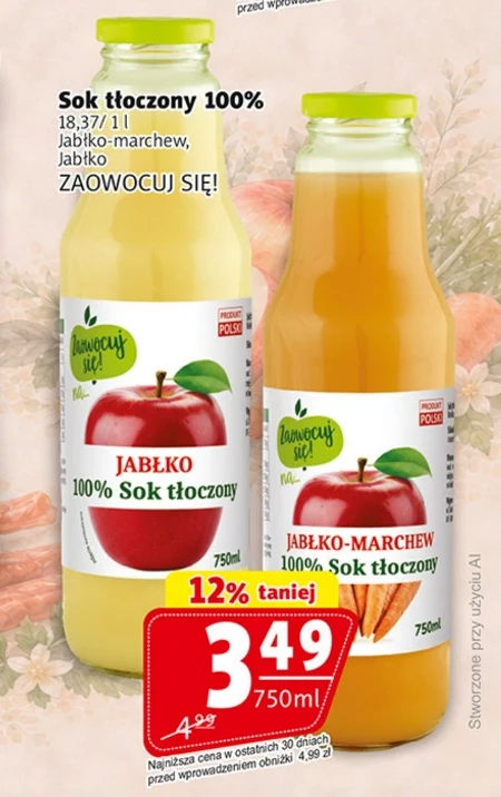Сік Zaowocuj się!