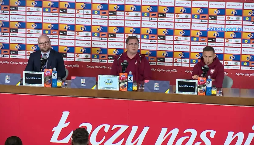 Konferencja reprezentacji Polski przed meczem z Bośnią i Hercegowiną. WIDEO