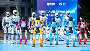 Setki robotów w rekordowym parku rozrywki. Początek zmian