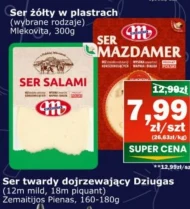 Ser dojrzewający Mlekovita