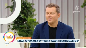 Rafał Brzozowski w "halo tu polsat"