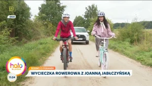 Joanna Jabłczyńska w "halo tu polsat"