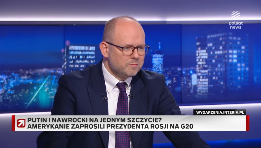 Nawrocki spotka się z Putinem na G20? Przydacz w "Gościu Wydarzeń": Każdy będzie miał problem