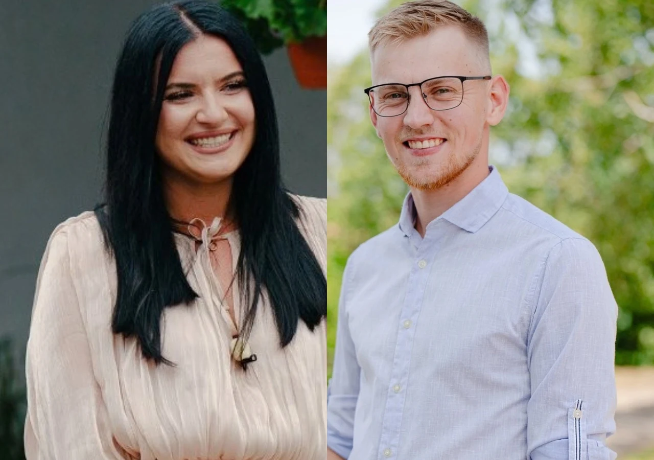 Justyna i Karol, uczestnicy 13. sezonu "Rolnik szuka żony" Justyna i Karol, uczestnicy 13. sezonu "Rolnik szuka żony", którzy czekają na przybycie kandydatów i kandydatek
