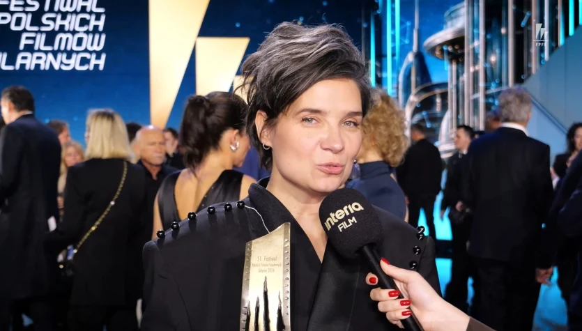 Agnieszka Smoczyńska ze Złotym Pazurem na FPFF w Gdyni