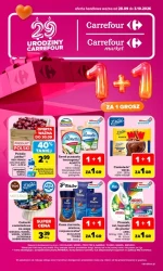 1+1 za 1 grosz na urodziny - Carrefour Market