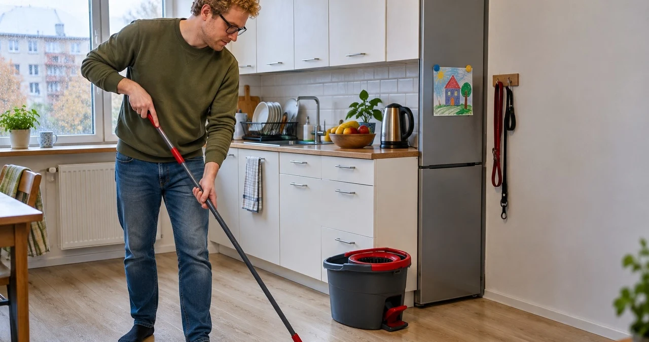 Mop Vileda Turbo ze szczotką za 119 zł w Biedronce. Taniej niż w sklepie producenta