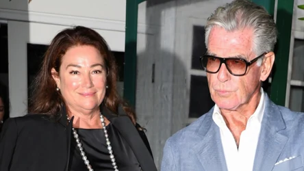 Pierce Brosnan świętował z żoną jej 63. urodziny