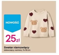 Sweter dziewczęcy