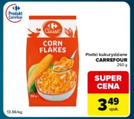 Płatki kukurydziane Carrefour