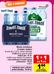 Woda źródlana Żywiec zdrój