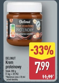 Krem orzechowy Delinut
