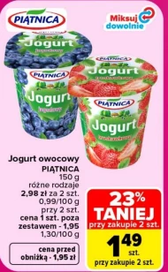 Jogurt owocowy Piątnica