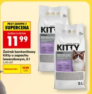 Żwirek bentonitowy