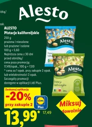 Pistacje prażone Alesto