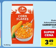 Płatki kukurydziane Carrefour