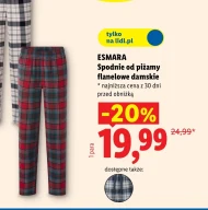 Spodnie od piżamy Esmara