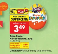 Jajko niespodzianka Kinder