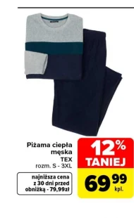 Piżama męska TEX