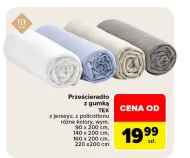 Prześcieradło z gumką TEX