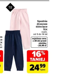 Spodnie dziecięce TEX