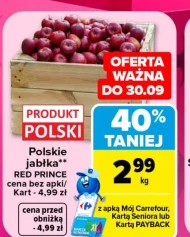 Jabłka Carrefour