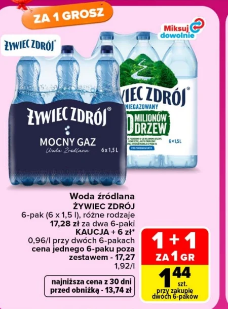 Джерельна вода Żywiec zdrój