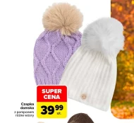 Czapka damska