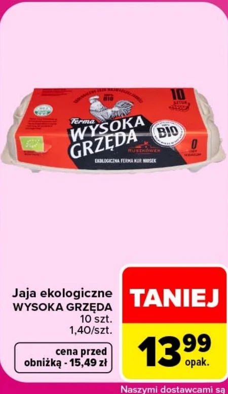 Яйця Wysoka Grzęda