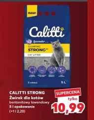 Żwirek bentonitowy Calitti