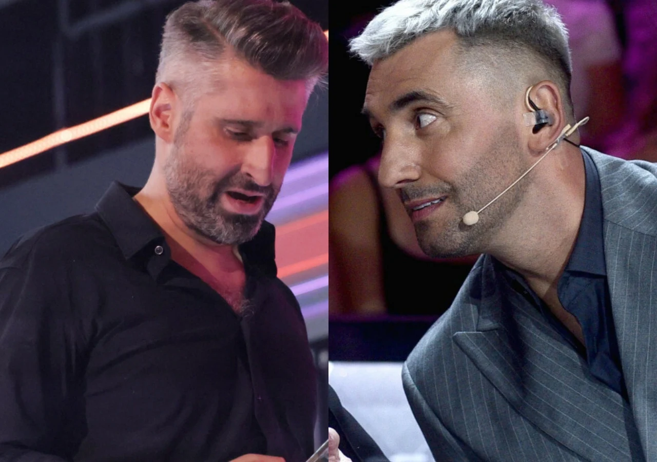 Piotr Gumulec, Rafał Maserak Rafał Maserak i Piotr Gumulec na planie 19. edycji programu "Taniec z gwiazdami".