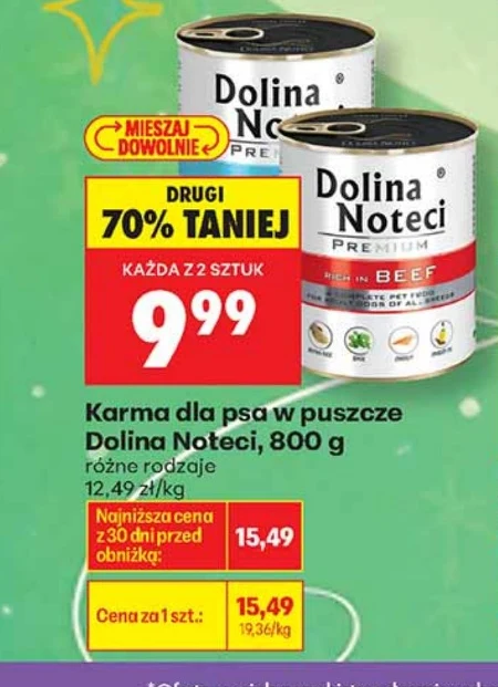 Корм для собак Dolina Noteci