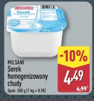 Serek homogenizowany Milsani