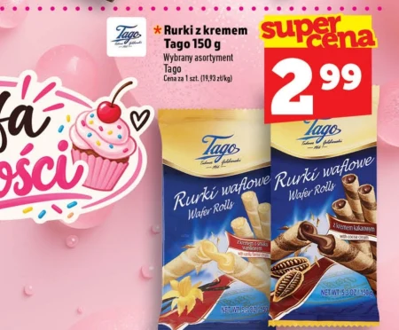 Вафельні трубочки Tago