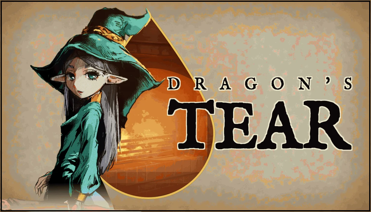Dragon's Tear Postać z nowej polskiej gry Dragon's Tear. W tle Smocza Łza motyw przewodni rozgrywki