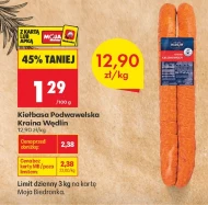 Kiełbasa podwawelska Kraina Wędlin