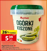 Мариновані огірки Auchan