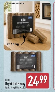 Brykiet drzewny BBQ