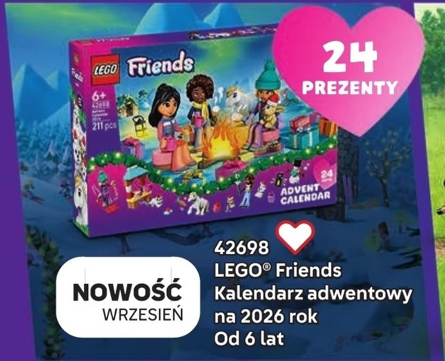 Kalendarz adwentowy LEGO Friends 2026 w katalogu LEGO