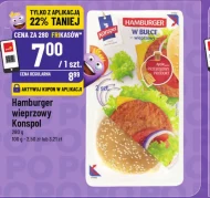 Hamburger wieprzowy Konspol