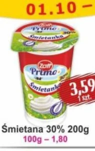 Śmietana Zott