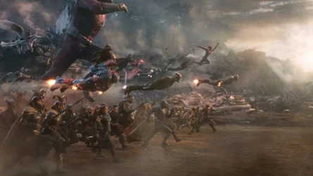 Kadr z filmu "Avengers: Koniec gry"