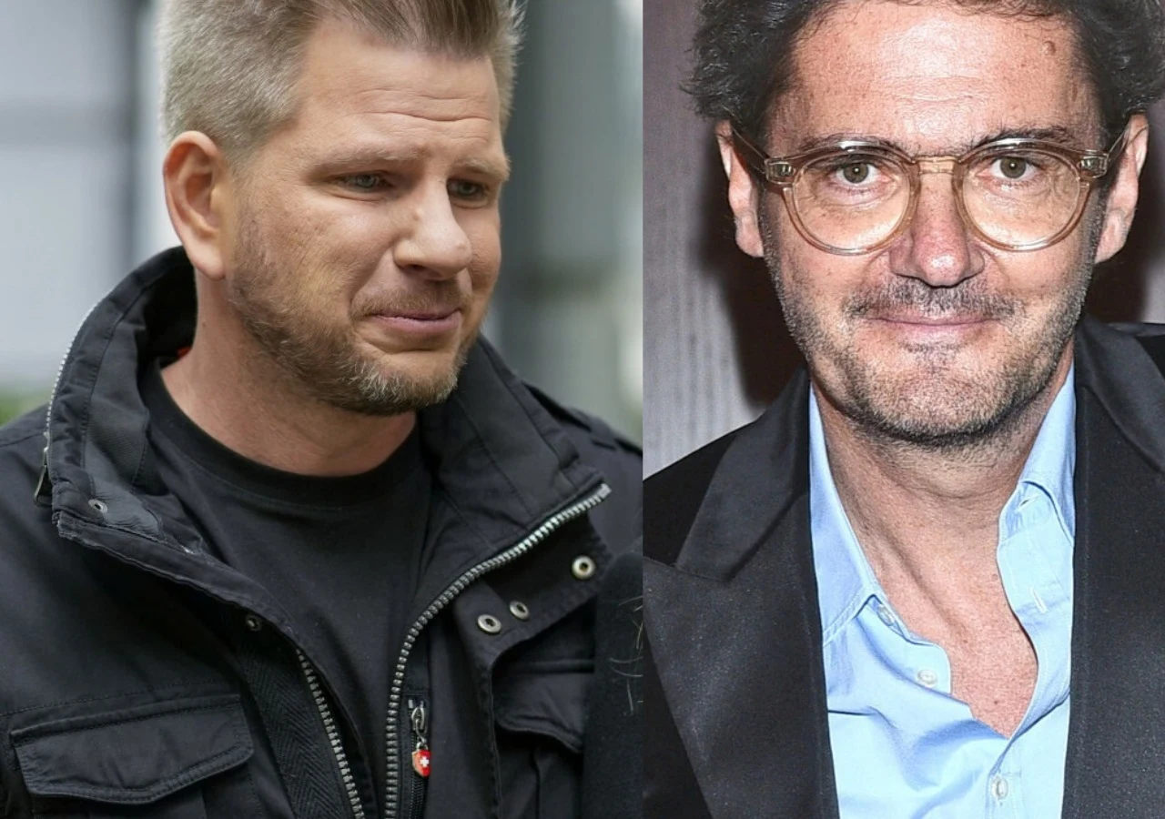 Filip Chajzer, Kuba Wojewódzki Filip Chajzer i Kuba Wojewódzki na zestawieniu zdjęć.