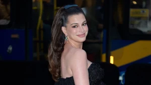 Anna Hathaway na premierze filmu "Verity"