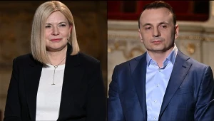Monika Piątkowska i Łukasz Gibała